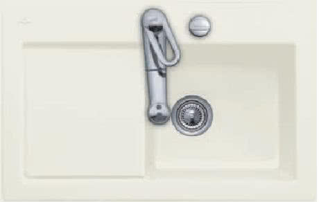 Zlewozmywak ceramiczny SUBWAY 45 CREMA
