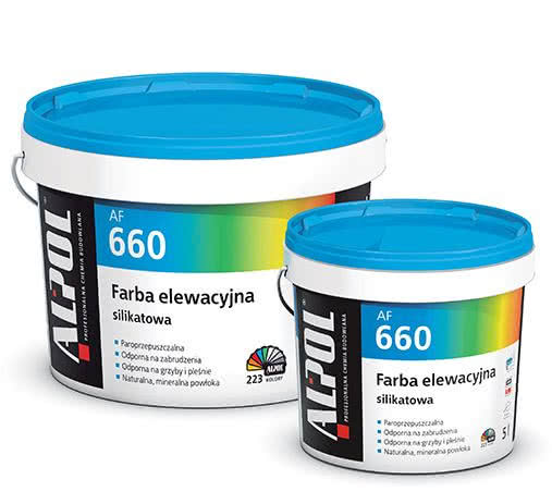 Farba elewacyjna silikatowa ALPOL AF 660